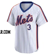 Jesse Winker Men's New York Mets White Limited Cooperstown Collection Jersey