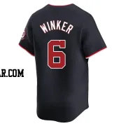 Jesse Winker Men's Washington Nationals Navy Limited Alternate Jersey