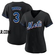 Jesse Winker Women's New York Mets Black Authentic 2022 Alternate Jersey