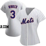 Jesse Winker Women's New York Mets White Authentic Home Jersey