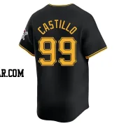 Jesus Castillo Men's Pittsburgh Pirates Black Limited Alternate Jersey