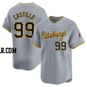 Jesus Castillo Men's Pittsburgh Pirates Gray Limited Away Jersey