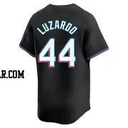 Jesus Luzardo Men's Miami Marlins Black Limited Alternate Jersey