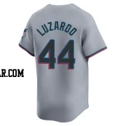 Jesus Luzardo Men's Miami Marlins Gray Limited Road Jersey