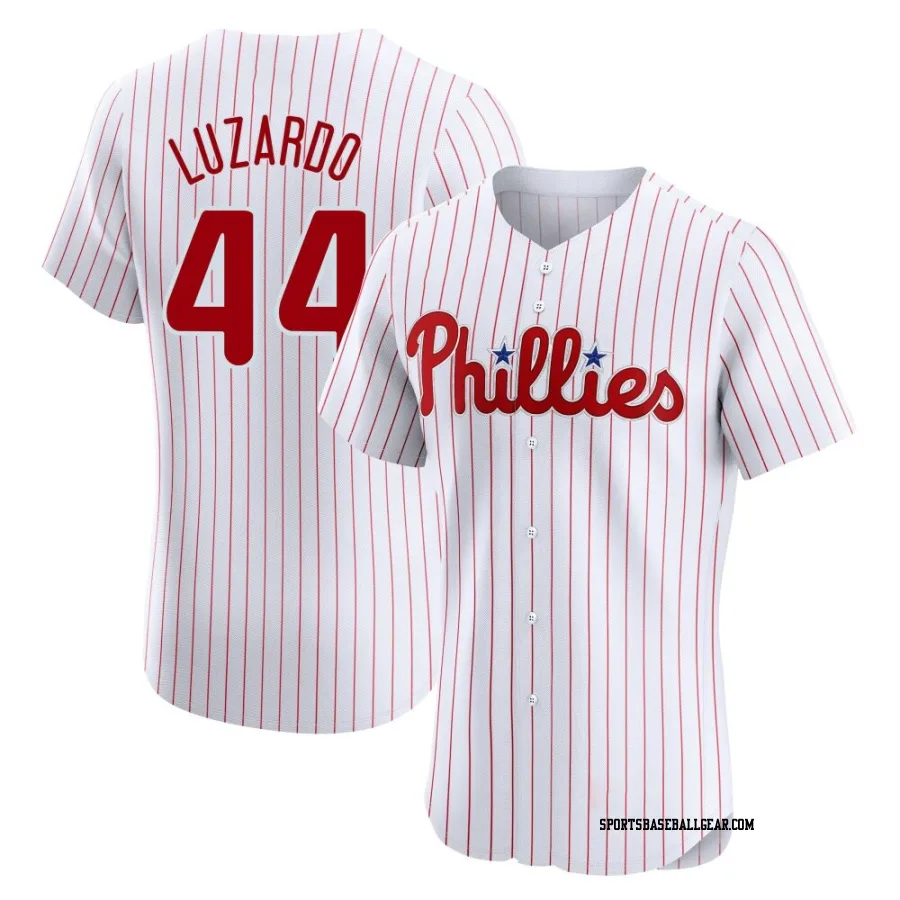 Jesus Luzardo Men's Philadelphia Phillies White Elite Home Jersey