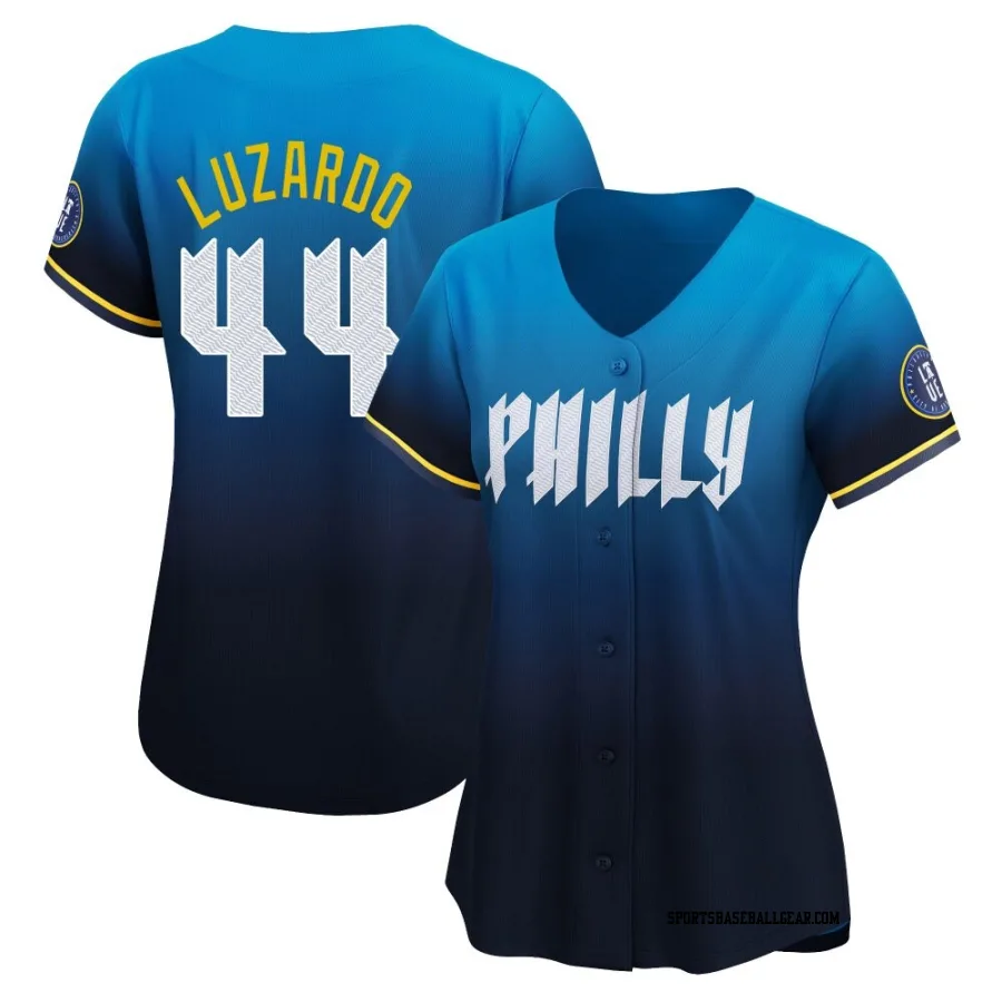 Jesus Luzardo Women's Philadelphia Phillies Blue Limited 2024 City Connect Jersey