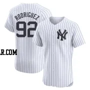 Jesus Rodriguez Men's New York Yankees White Elite Home Jersey