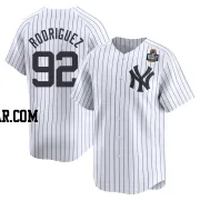 Jesus Rodriguez Men's New York Yankees White Limited Yankee Home 2024 World Series Jersey