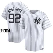 Jesus Rodriguez Men's New York Yankees White Limited Yankee Home Jersey