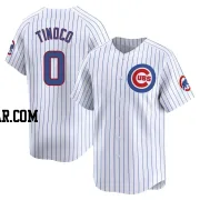 Jesus Tinoco Men's Chicago Cubs White Limited Home Jersey