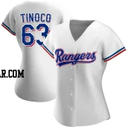 Jesus Tinoco Women's Texas Rangers White Authentic Home Jersey