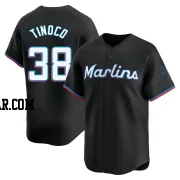 Jesus Tinoco Youth Miami Marlins Black Limited Alternate Jersey