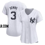 Jeter Downs Women's New York Yankees White Limited Yankee Home Jersey