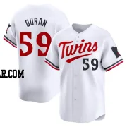 Jhoan Duran Youth Minnesota Twins White Limited Home Jersey