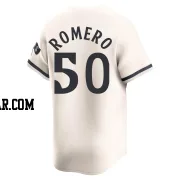 Jhon Romero Men's Minnesota Twins Cream Limited Alternate Jersey