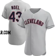 Jhonkensy Noel Men's Cleveland Guardians Gray Authentic Road Jersey