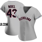 Jhonkensy Noel Women's Cleveland Guardians Gray Authentic Road Jersey