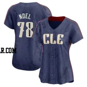 Jhonkensy Noel Women's Cleveland Guardians Navy Limited 2024 City Connect Jersey