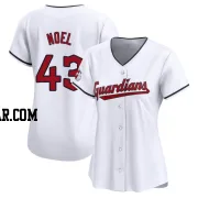 Jhonkensy Noel Women's Cleveland Guardians White Limited Home Jersey