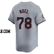 Jhonkensy Noel Youth Cleveland Guardians Gray Limited Road Jersey