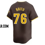 Jhony Brito Youth San Diego Padres Brown Limited Away Jersey