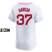 Jhostynxon Garcia Men's Boston Red Sox White Elite Home Jersey