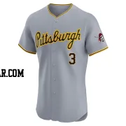 Ji Hwan Bae Men's Pittsburgh Pirates Gray Elite Road Jersey