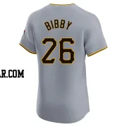 Jim Bibby Men's Pittsburgh Pirates Gray Elite Road Jersey