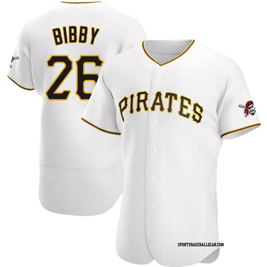 Jim Bibby Men's Pittsburgh Pirates White Authentic Home Jersey