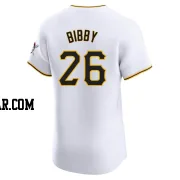 Jim Bibby Men's Pittsburgh Pirates White Elite Home Jersey