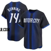 Jim Bunning Men's Detroit Tigers Blue Limited 2024 City Connect Jersey