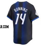 Jim Bunning Men's Detroit Tigers Blue Limited 2024 City Connect Jersey