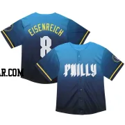 Jim Eisenreich Toddler Philadelphia Phillies Blue Limited 2024 City Connect Jersey