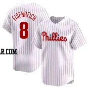 Jim Eisenreich Youth Philadelphia Phillies White Limited Home Jersey