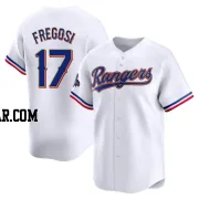 Jim Fregosi Men's Texas Rangers Gold Limited White 2024 Collection Jersey