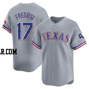 Jim Fregosi Men's Texas Rangers Gray Limited Away Jersey