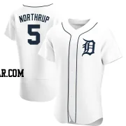 Jim Northrup Men's Detroit Tigers White Authentic Home Jersey