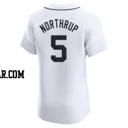 Jim Northrup Men's Detroit Tigers White Elite Home Jersey