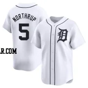 Jim Northrup Men's Detroit Tigers White Limited Home Jersey