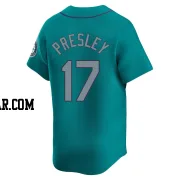 Jim Presley Youth Seattle Mariners Aqua Limited Alternate Jersey