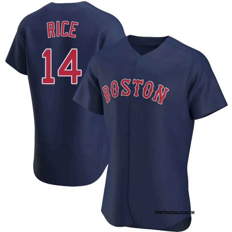 Jim Rice Men's Boston Red Sox Navy Authentic Alternate Jersey