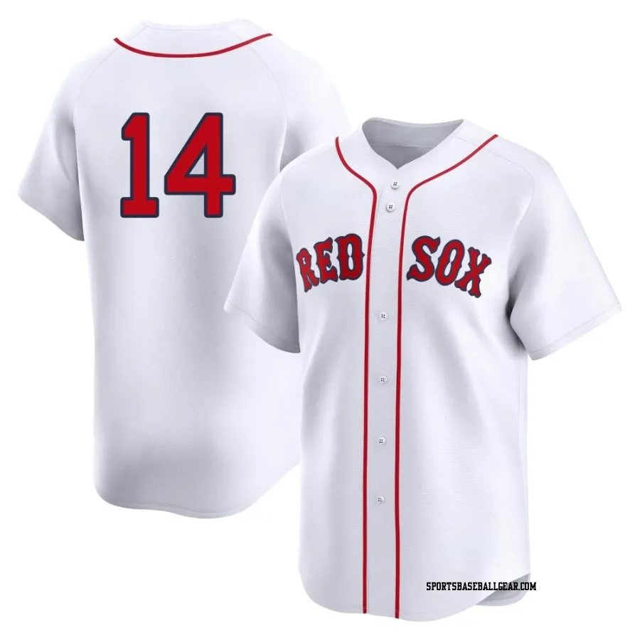 Jim Rice Youth Boston Red Sox White Limited 2nd Home Jersey