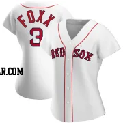 Jimmie Foxx Women's Boston Red Sox White Authentic Home Jersey