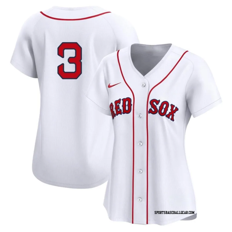 Jimmie Foxx Women's Boston Red Sox White Limited 2nd Home Jersey