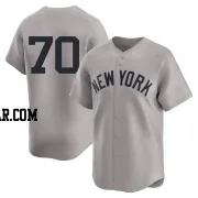 Jimmy Cordero Men's New York Yankees Gray Limited Away 2nd Jersey