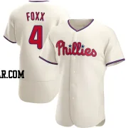 Jimmy Foxx Men's Philadelphia Phillies Cream Authentic Alternate Jersey