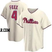 Jimmy Foxx Men's Philadelphia Phillies Cream Replica Alternate Jersey