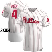 Jimmy Foxx Men's Philadelphia Phillies White Authentic Home Jersey