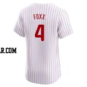 Jimmy Foxx Men's Philadelphia Phillies White Elite Home Jersey