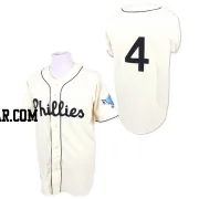 Jimmy Foxx Men's Philadelphia Phillies White Replica Throwback Jersey